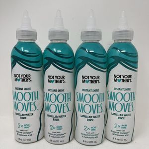 4 x Not Your Mothers Smooth Moves Lamellar Water Rinse Instant Shine 6oz New